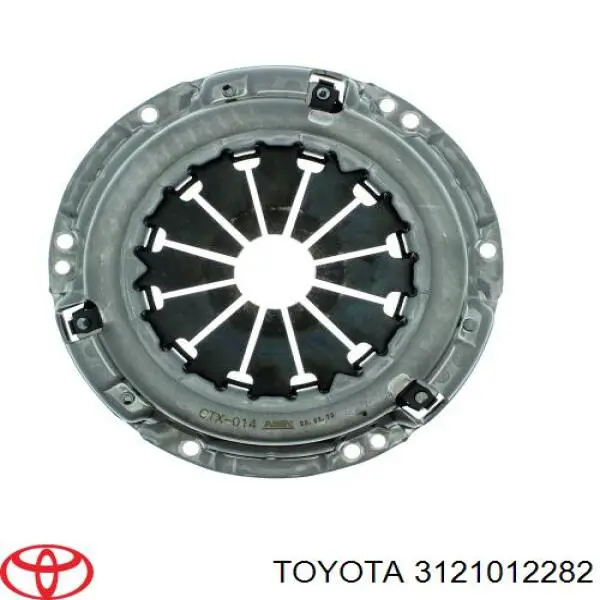 3121012282 Toyota plato de presión del embrague