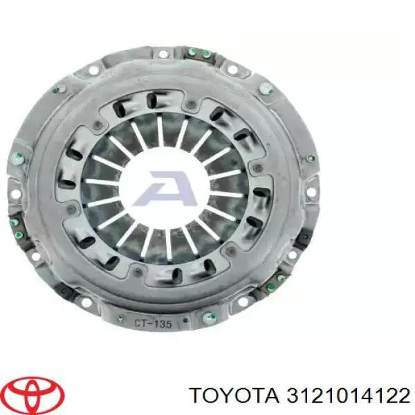 3121014122 Toyota plato de presión del embrague