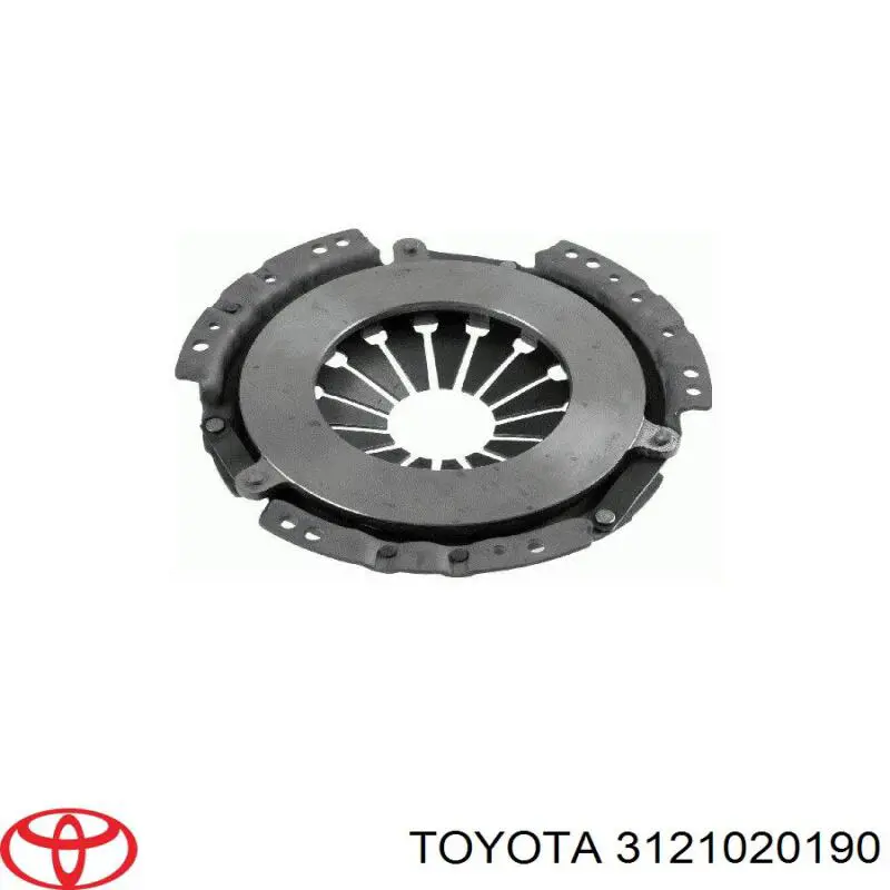 3121020190 Toyota plato de presión del embrague