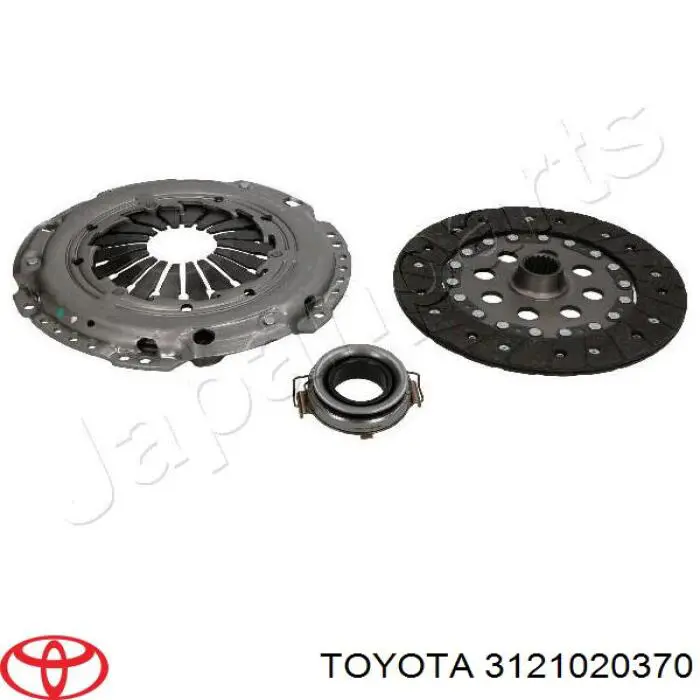 3121020373 Toyota plato de presión del embrague