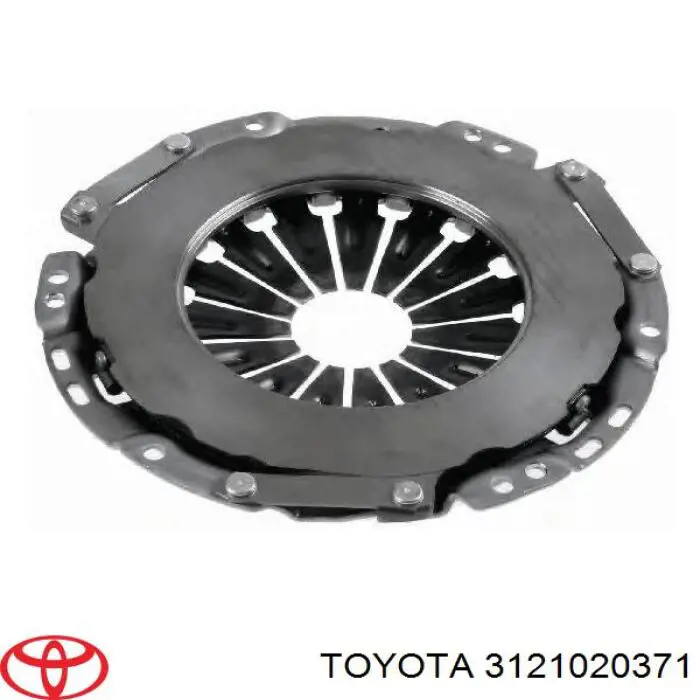 3121020371 Toyota plato de presión del embrague