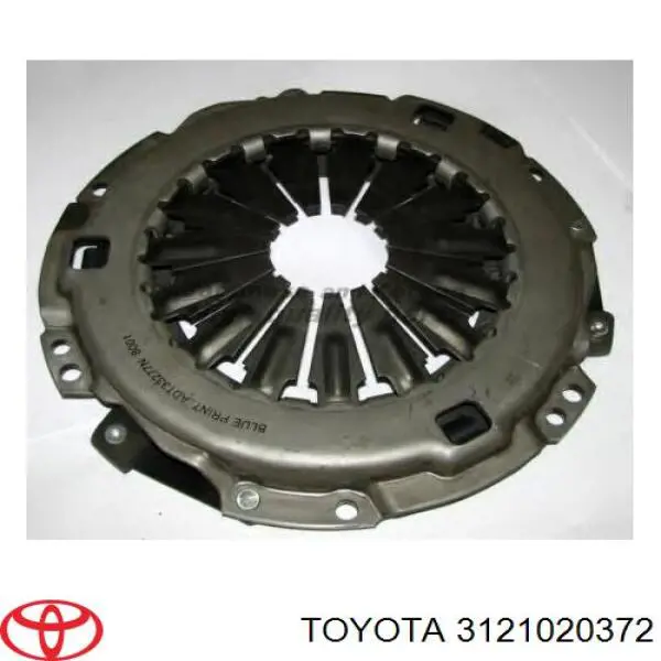 3121020372 Toyota plato de presión del embrague