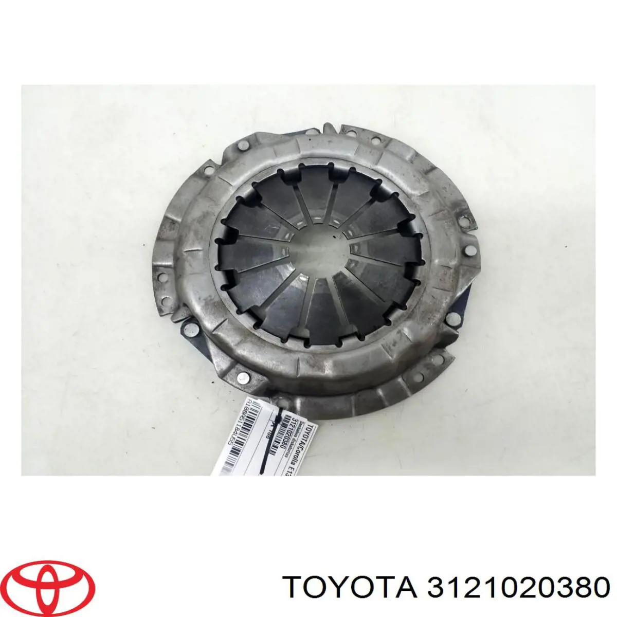 3121020380 Toyota plato de presión del embrague