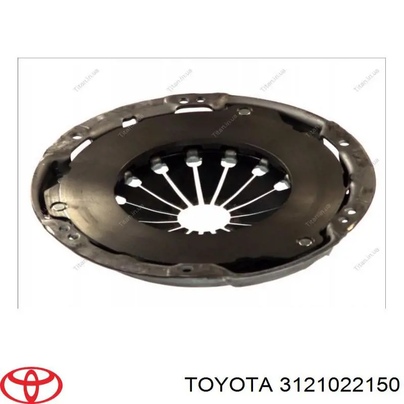 3121022150 Toyota plato de presión del embrague