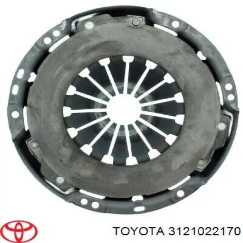 3121022170 Toyota plato de presión del embrague