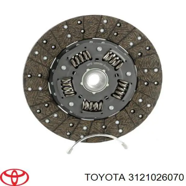 3121026070 Toyota plato de presión del embrague