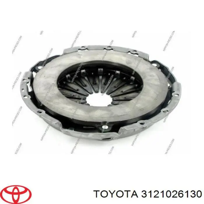 3121026130 Toyota plato de presión del embrague