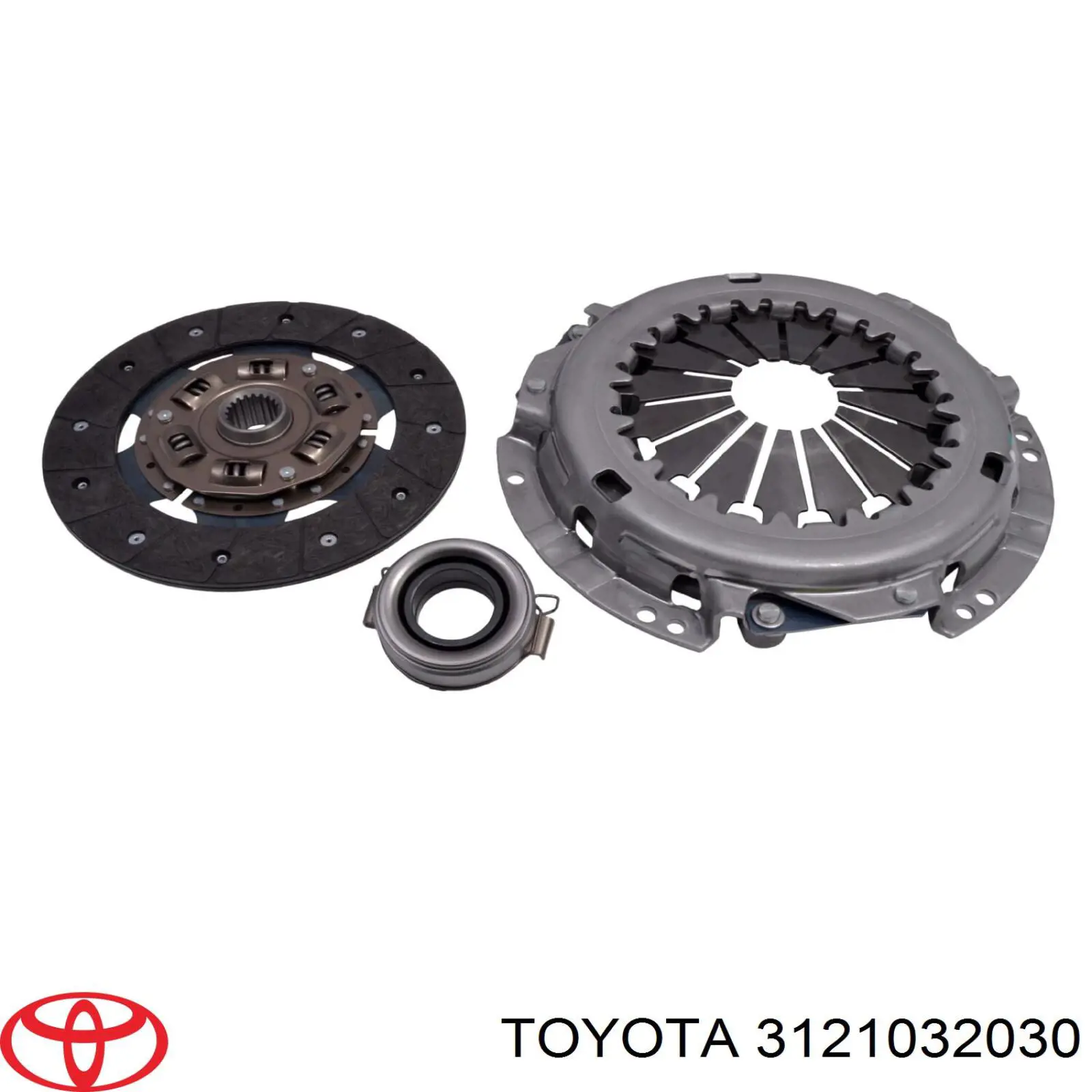 3121032030 Toyota plato de presión del embrague