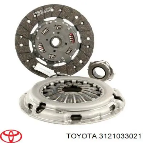 3121033021 Toyota plato de presión del embrague