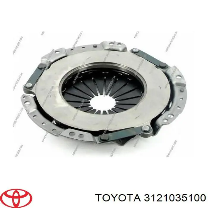 3121035100 Toyota plato de presión del embrague