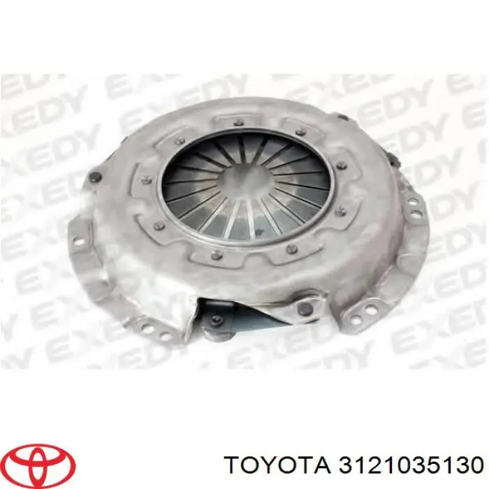 3121035130 Toyota plato de presión del embrague