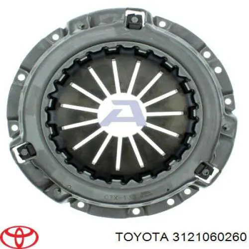 3121060260 Toyota plato de presión del embrague