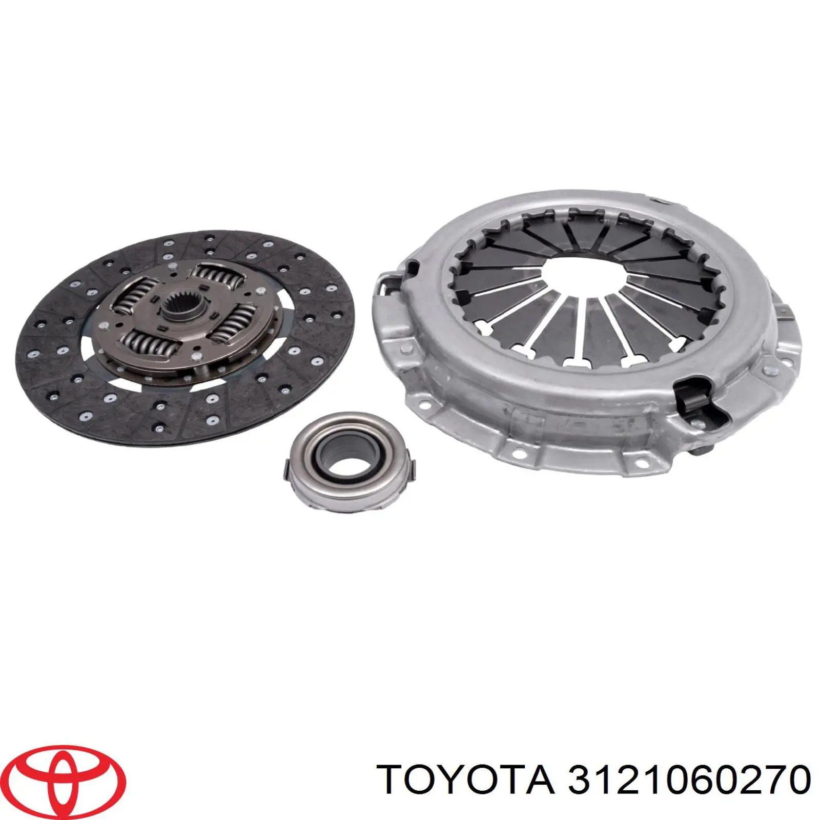 3121060270 Toyota plato de presión del embrague