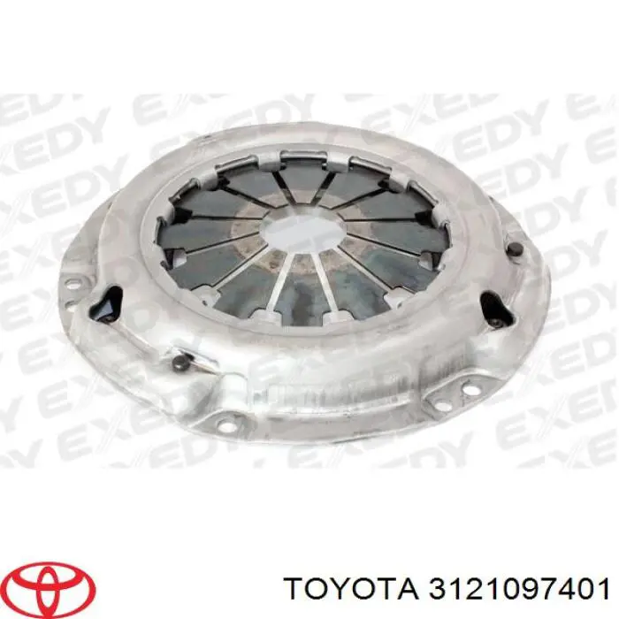  Plato de presión del embrague para Daihatsu YRV M2