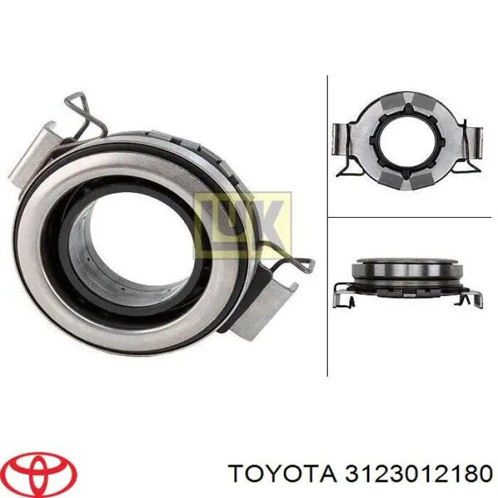 3123012180 Toyota cojinete de desembrague