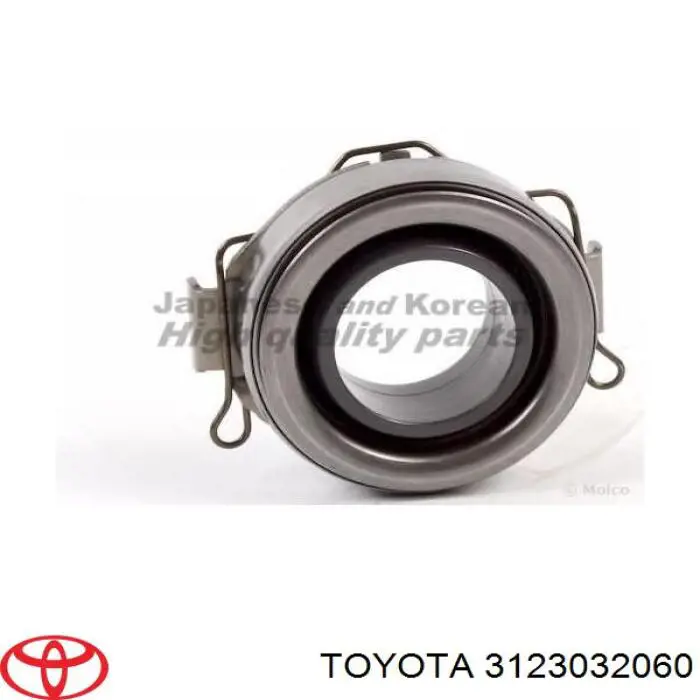 3123032060 Toyota cojinete de desembrague