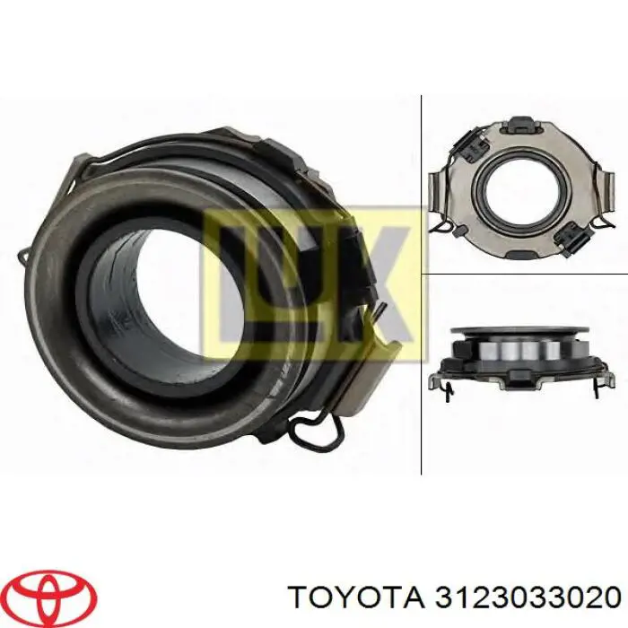 3123033020 Toyota cojinete de desembrague