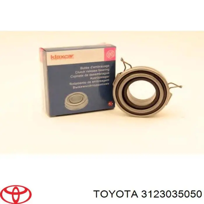 3123035050 Toyota cojinete de desembrague