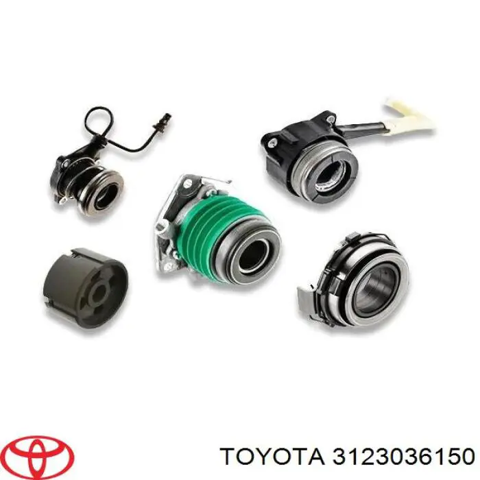 3123036150 Toyota cojinete de desembrague