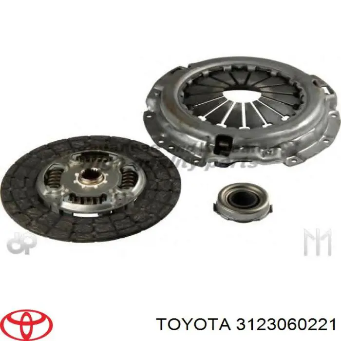 3123060221 Toyota cojinete de desembrague