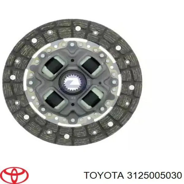 3125012162 Toyota disco de embrague