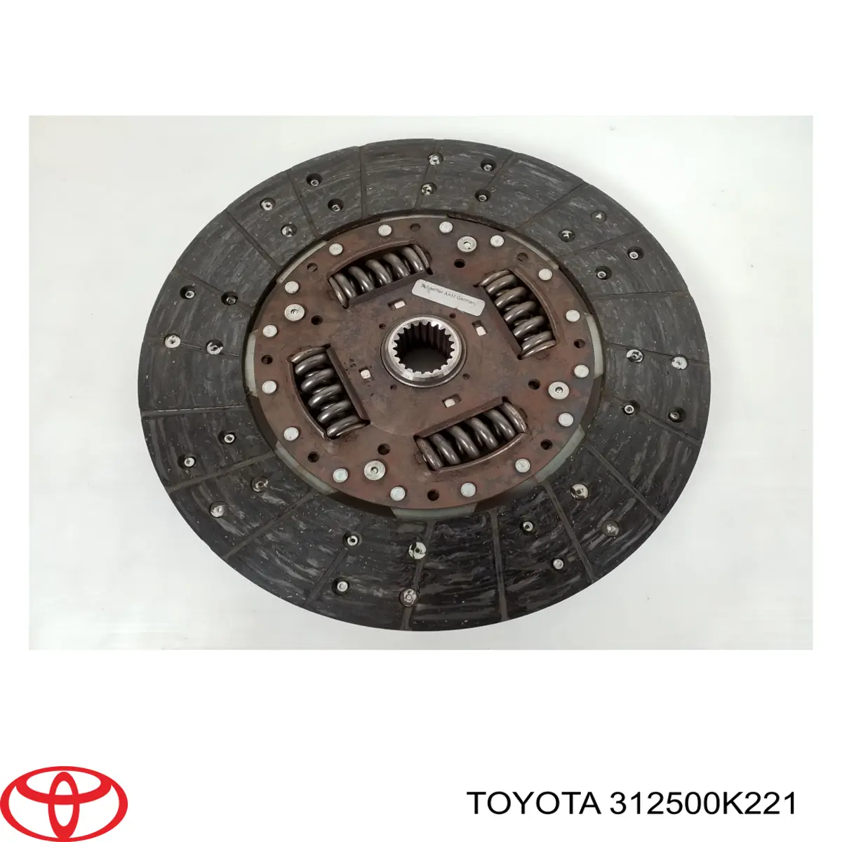 312500K221 Toyota disco de embrague