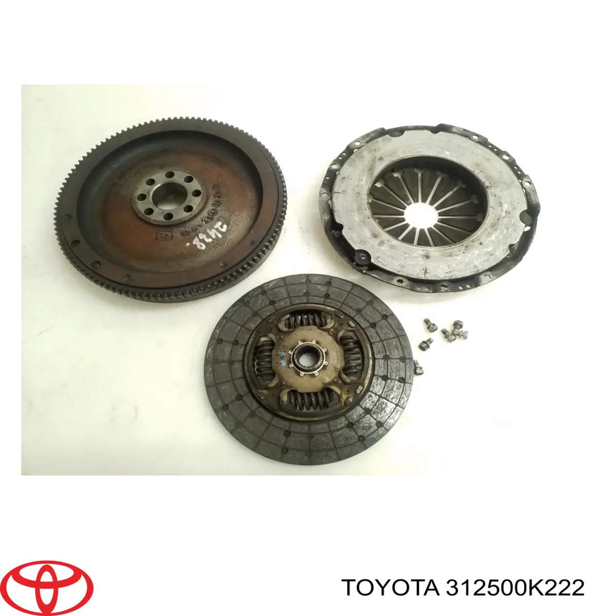 312500K222 Toyota disco de embrague