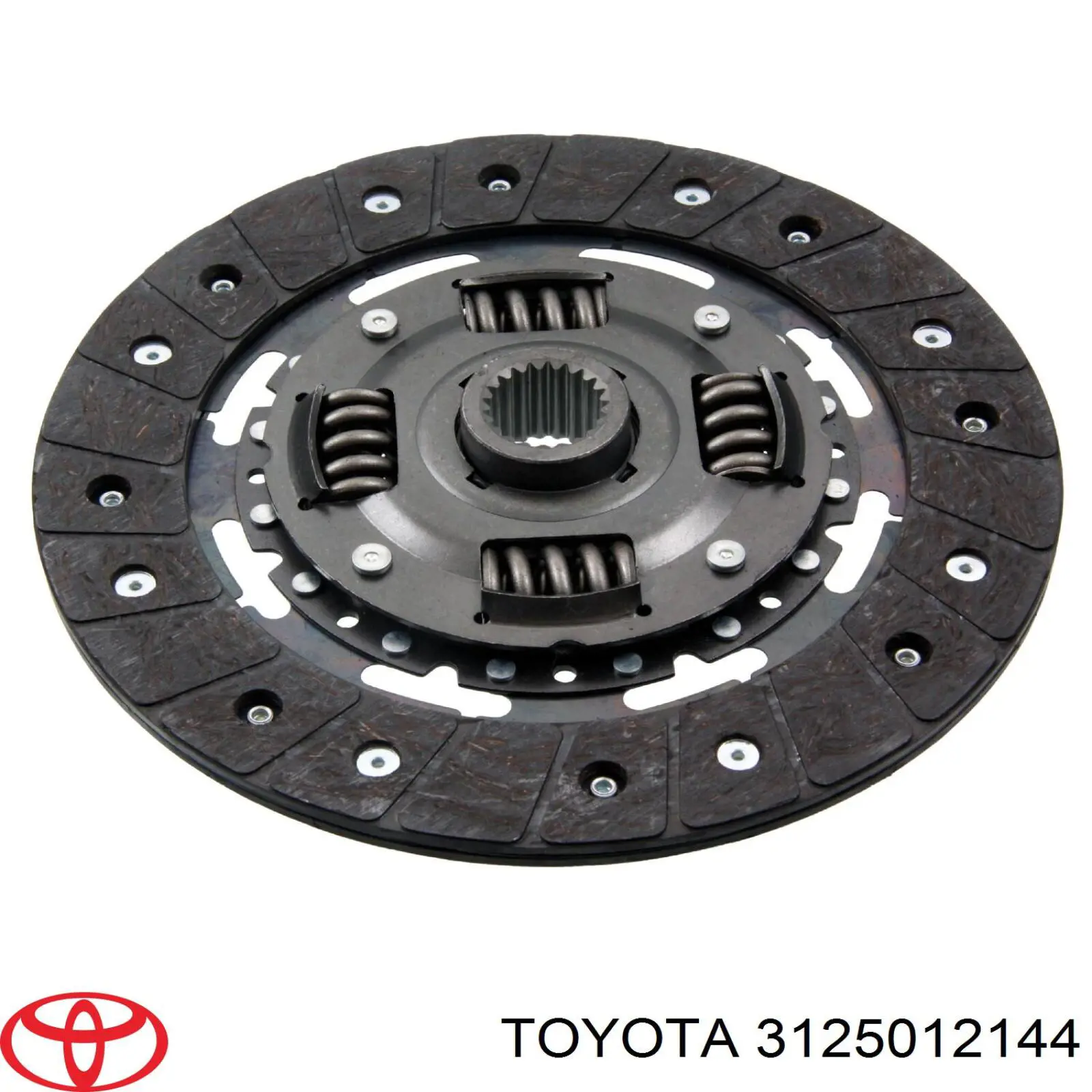 3125012144 Toyota disco de embrague