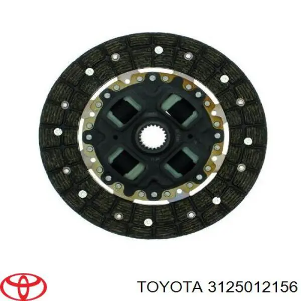 3125012156 Toyota disco de embrague