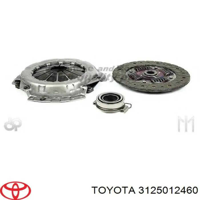 3125012460 Toyota disco de embrague