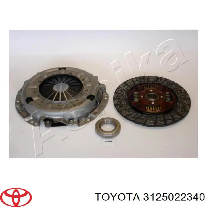 3125022340 Toyota disco de embrague