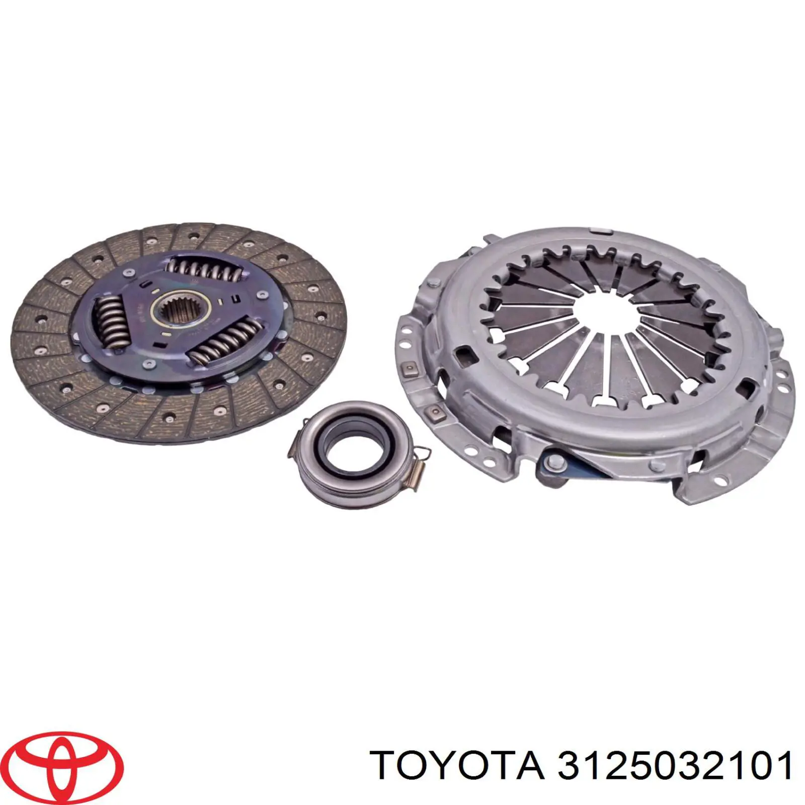 3125032101 Toyota disco de embrague