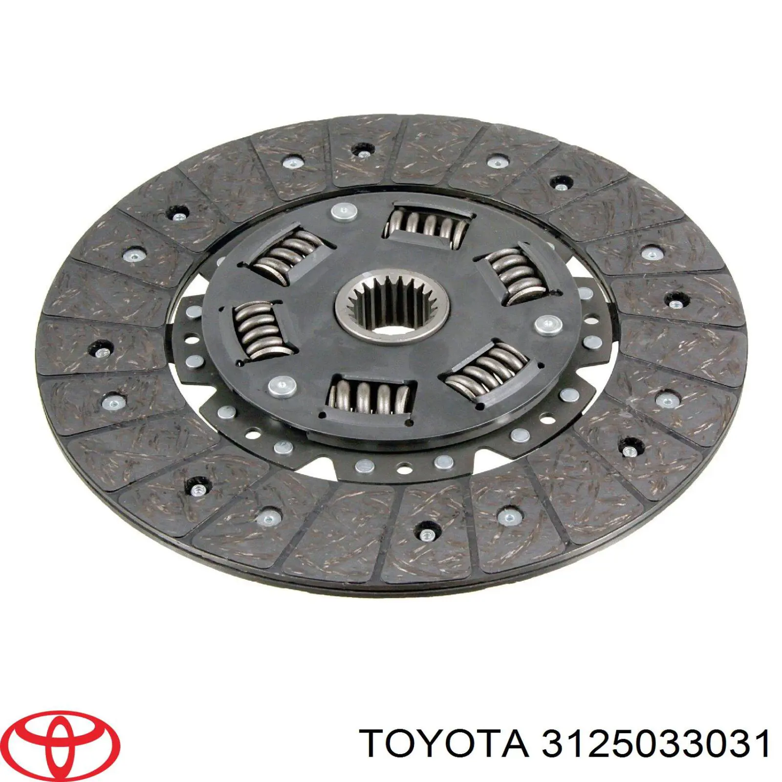 3125033031 Toyota disco de embrague