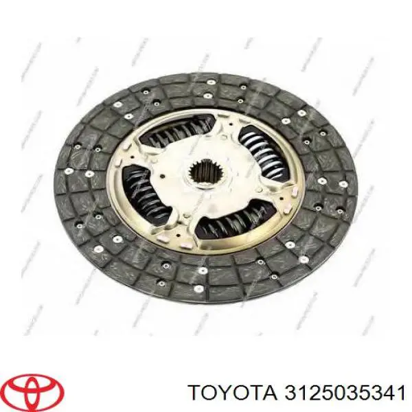 3125035341 Toyota disco de embrague