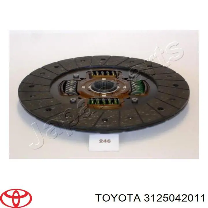 3125042011 Toyota disco de embrague