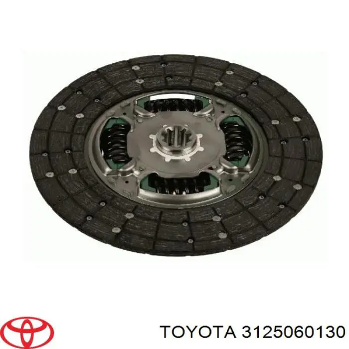 3125060222 Toyota disco de embrague