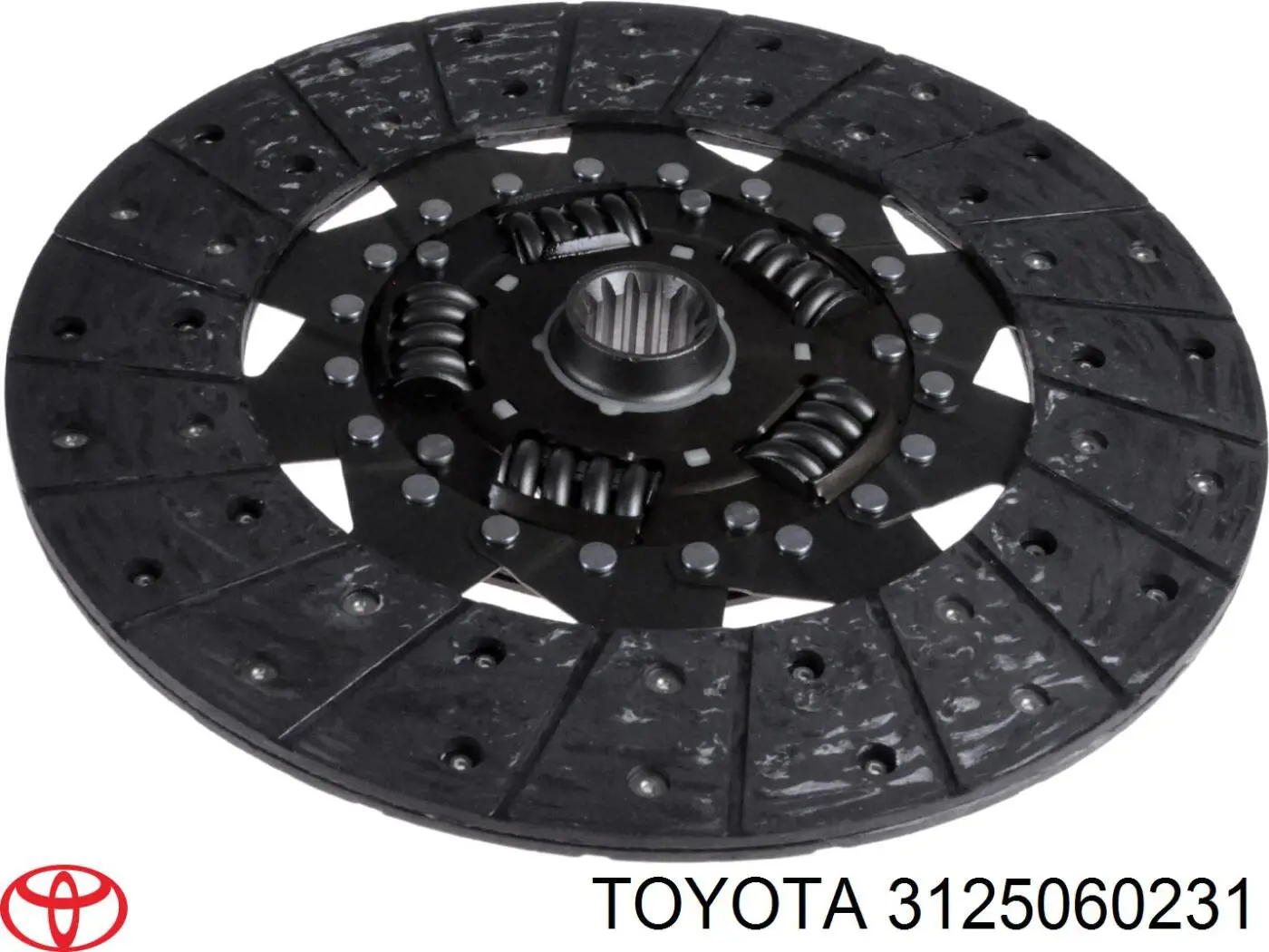 3125060231 Toyota disco de embrague