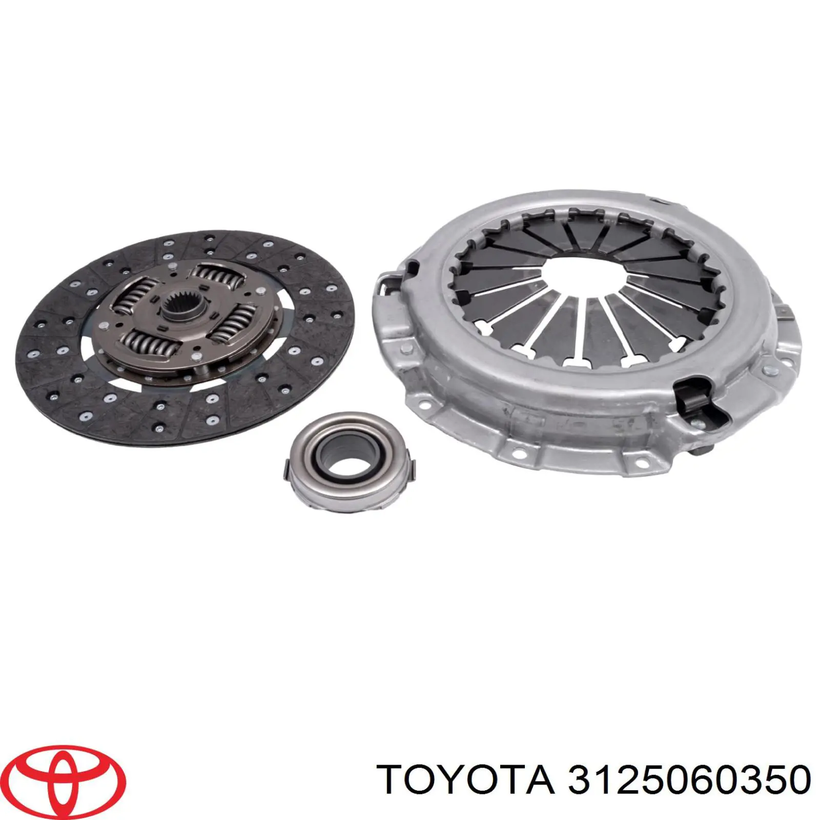 3125060350 Toyota disco de embrague