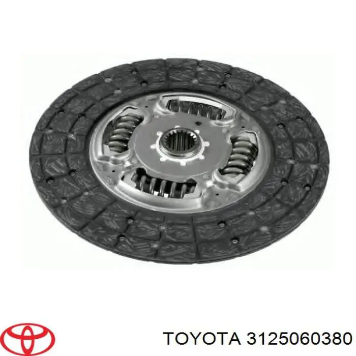 3125060380 Toyota disco de embrague