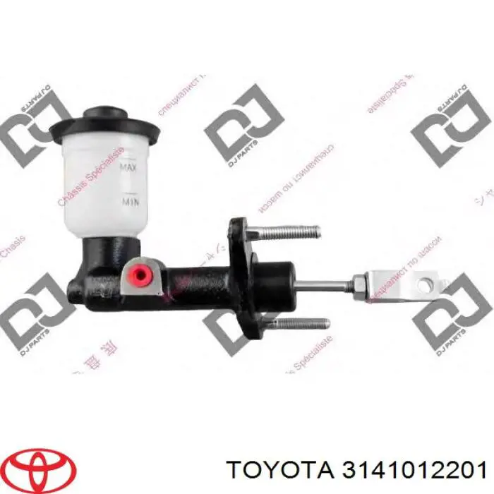 3141012201 Toyota cilindro maestro de embrague