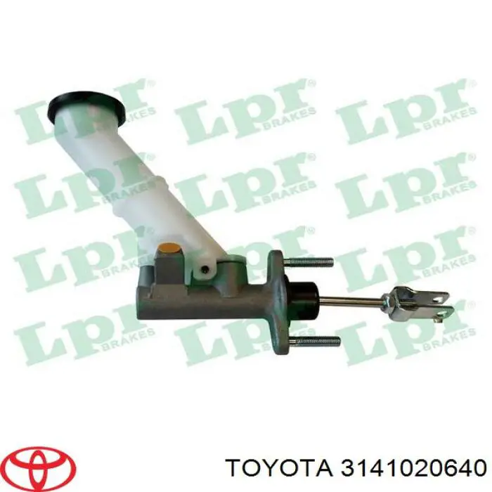 3141020640 Toyota cilindro maestro de embrague