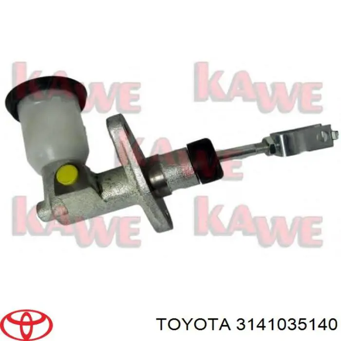 3141035140 Toyota cilindro maestro de embrague