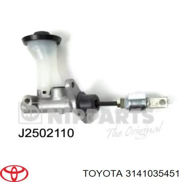 3141035451 Toyota cilindro maestro de embrague