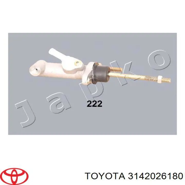 3142026180 Toyota cilindro maestro de embrague