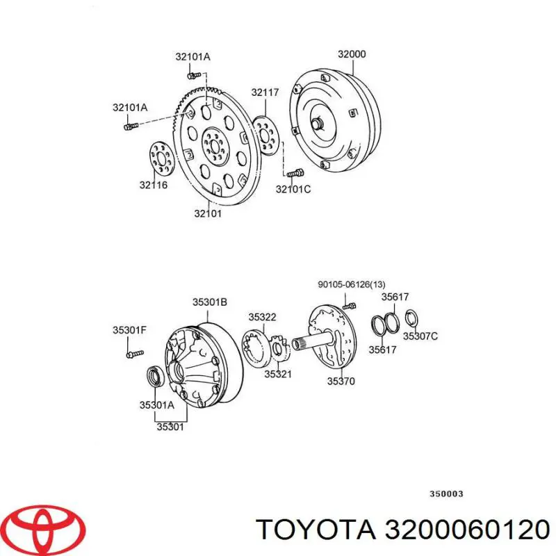 3200060120 Toyota 