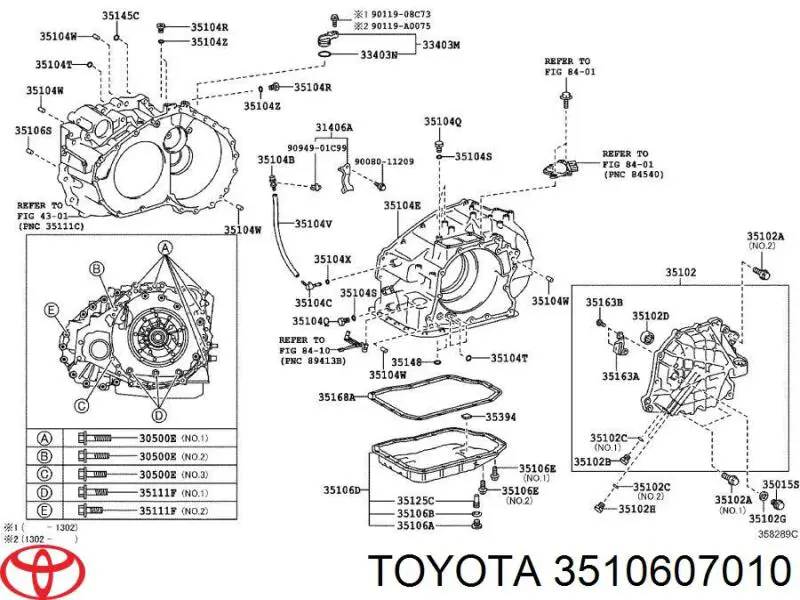 3510607010 Toyota 