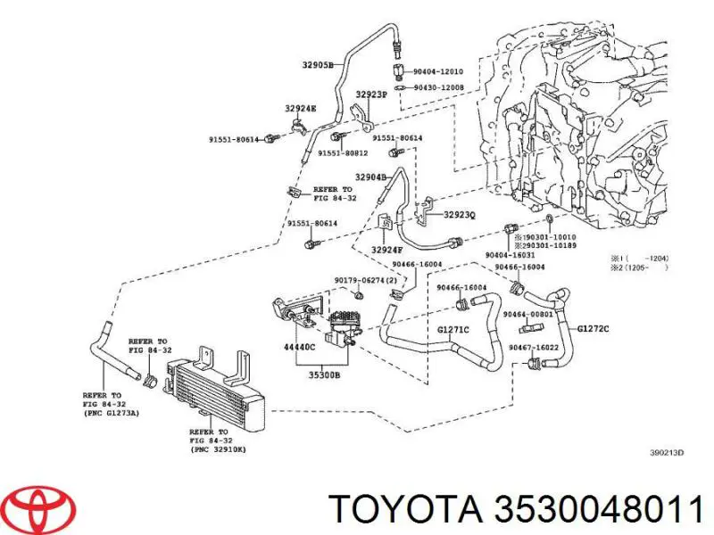  Bomba hidráulica de dirección para Lexus RX GGL15, GYL15