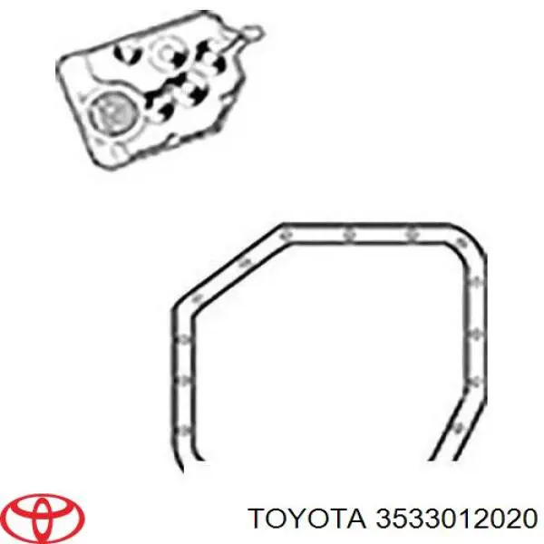 3533012020 Toyota filtro hidráulico, transmisión automática