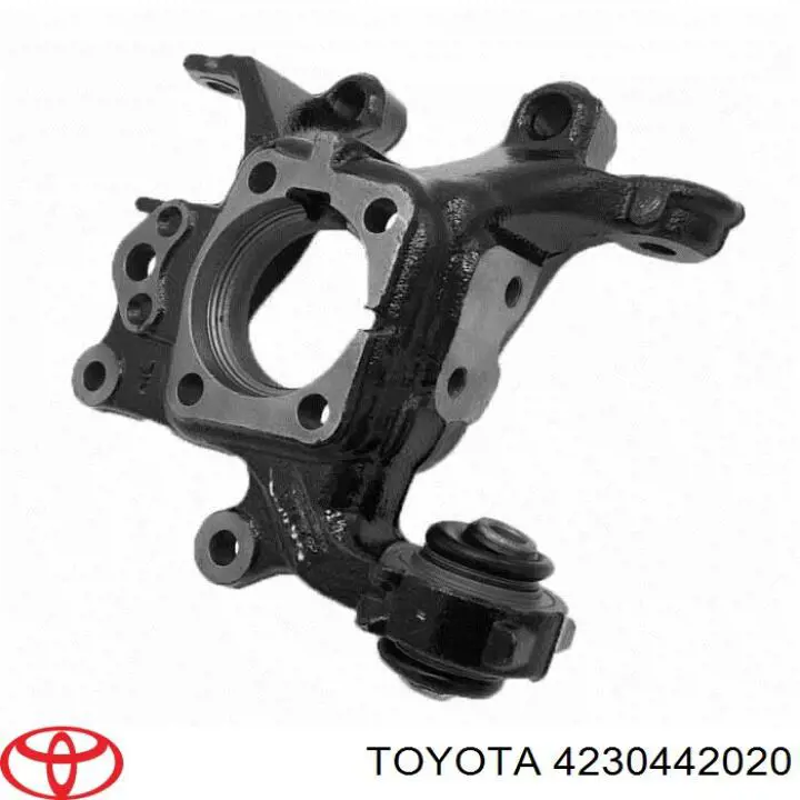 4230442020 Toyota muñón del eje, suspensión de rueda, trasero derecho