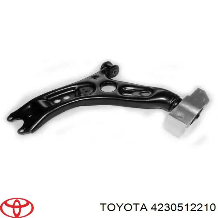 4230512210 Toyota silentblock de mangueta trasera